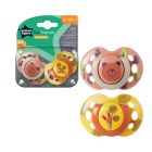 Lot de 2 sucettes Closer to Nature Fun 6-18m (coloris aléatoire)