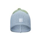 Bonnet bébé d'hiver en maille 0-6 mois Blueberry Bliss