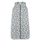 Gigoteuse été 0-6 mois coton hydrophile Whales Ash Green