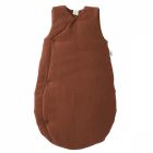Gigoteuse kimono gaze de coton 18-36 mois toffee