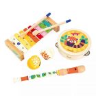 Set de 4 instruments de musique Gioia