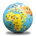 Globe gonflable - Petits voyageurs - 30 cm
