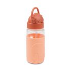 Gourde avec paille Easy-Grip Elphee Papaye