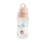 Gourde à paille 350 ml Tiny farm rose