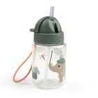 Gourde à paille Tiny trails vert 280 ml