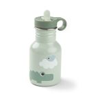 Gourde en inox avec paille Playground 350 ml Vert