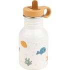 Gourde inox Sea friends Beige