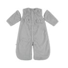 Gigoteuse bébé 70cm fausse fourrure gris