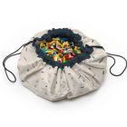 Grand sac à jouet / tapis de jeu 2 en 1 - Confetti