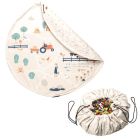 Grand sac à jouet / tapis de jeu 2 en 1 - Ferme