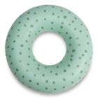 Bouée gonflable pois verts Ø 65 cm