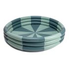 Piscine bébé Ø 150 cm Rayons vert 3 anneaux