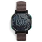 Montre digitale des petits Ticlock Green snakes