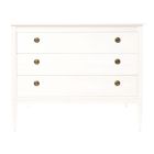 Commode 3 tiroirs Blanc