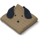 Lot de 2 langes 65x65 cm Hannah dog marron