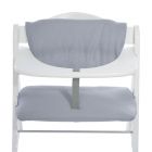 Coussin de chaise haute Deluxe gris