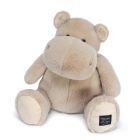 Peluche Hippopotame 40 cm Beige