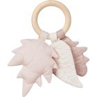 Hochet Feuilles Rose