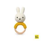 Hochet anneau de dentition Miffy jaune