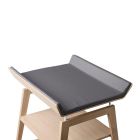 Housse matelas à langer Linea - Gris