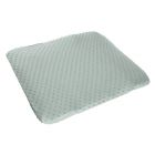 Housse matelas à langer 75 x 85 cm vert givré