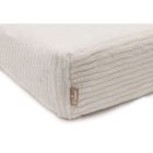 Housse matelas à langer 50 x 70 cm Cloudy Rib Oatmeal