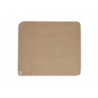 Housse matelas à langer 75 x 85 cm Pure Knit Biscuit GOTS