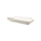 Lot de 2 housses matelas à langer éponge 50 x 70 cm Sand