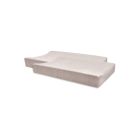 Lot de 2 housses matelas à langer éponge 50 x 70 cm Silk Rose