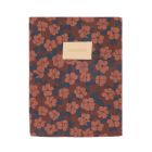 Protège carnet de santé Hyde Park Maroon Poppies