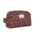Trousse de toilette imperméable Hyde Park Maroon Poppies