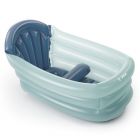 Baignoire gonflable 3 positions bleu