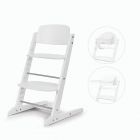 Chaise haute évolutive 3-en-1 Iris All White