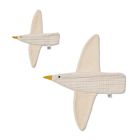 Lot de 2 doudous en forme d'oiseau Janai Sandy