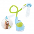 Douchette de bain éléphant bleu