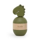 Jouet d'empilage avec hochet en bois Mr. Dino