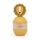 Jouet d'empilage avec hochet en bois Mr. Lion