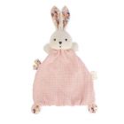 Doudou lapin Coquelicot