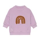 Pull enfant Little Gang Arc en ciel lila 7/12 mois