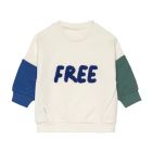 Pull enfant Little Gang Free blanc cassé Multi-coloured 7/12 mois