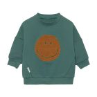 Pull enfant Little Gang Smile vert océan Green 7/12 mois