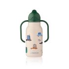 Gourde isotherme enfant 250 ml à poignées Kimmie Cars Sandy
