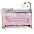 Lit parapluie Leody avec accessoires - Pink
