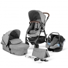 Pack poussette trio Moov Gris