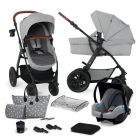 Pack poussette trio Xmoov² - Light grey