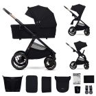 Poussette duo Nea² Midnight Black
