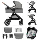 Poussette trio Esme Moonlight Grey