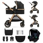 Poussette trio Esme Pure Black