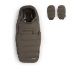 Chancelière et moufles pour poussette Pistachio