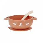 Coffret repas en silicone Tast'Isy renard terracotta